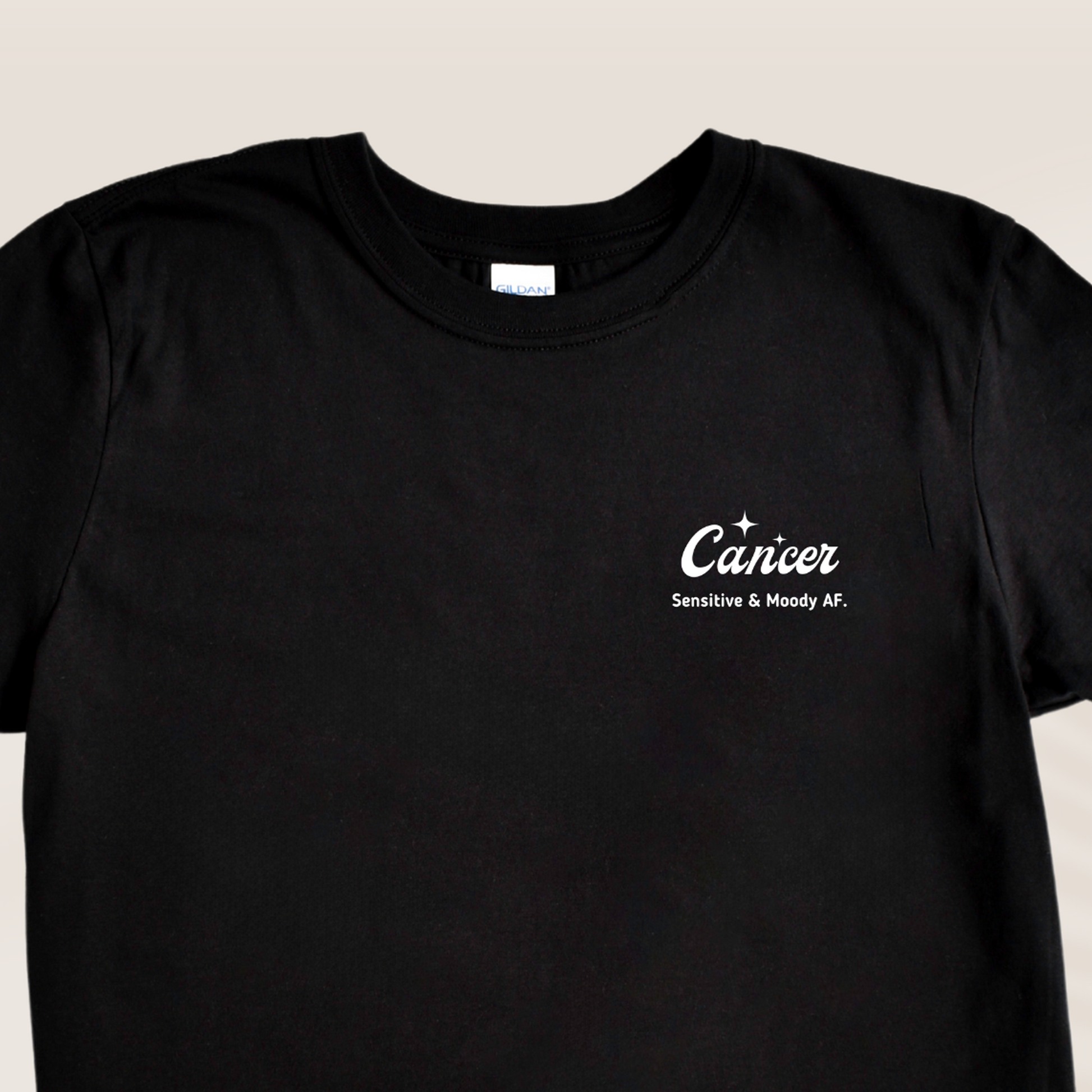 CANCER SPARKLE TEE - Vibe Culture