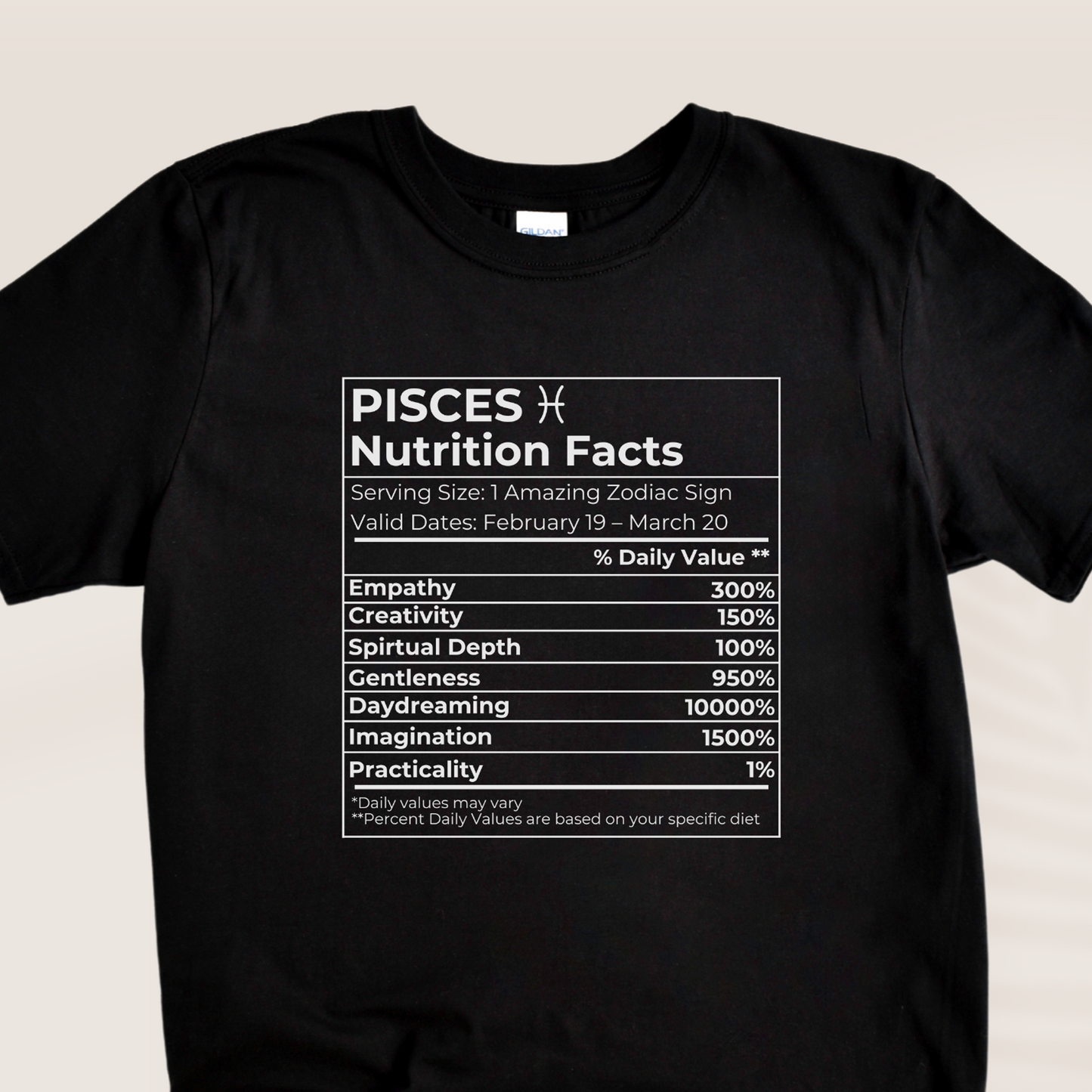 PISCES NUTRITION T-SHIRT