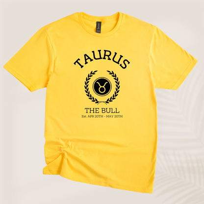 TAURUS COLLEGE TEE