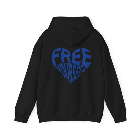 FREE YOURSELF HOODIE - BLUE