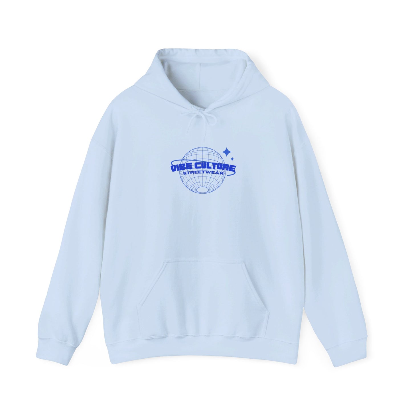 VC GLOBE HOODIE - BLUE