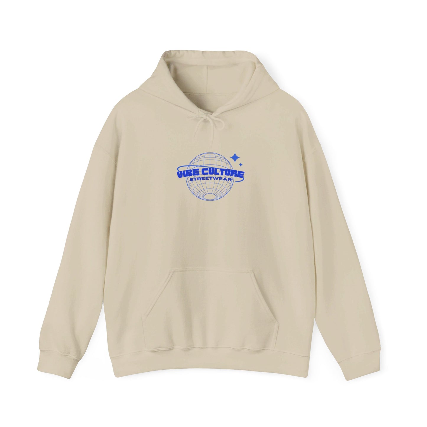 VC GLOBE HOODIE - BLUE