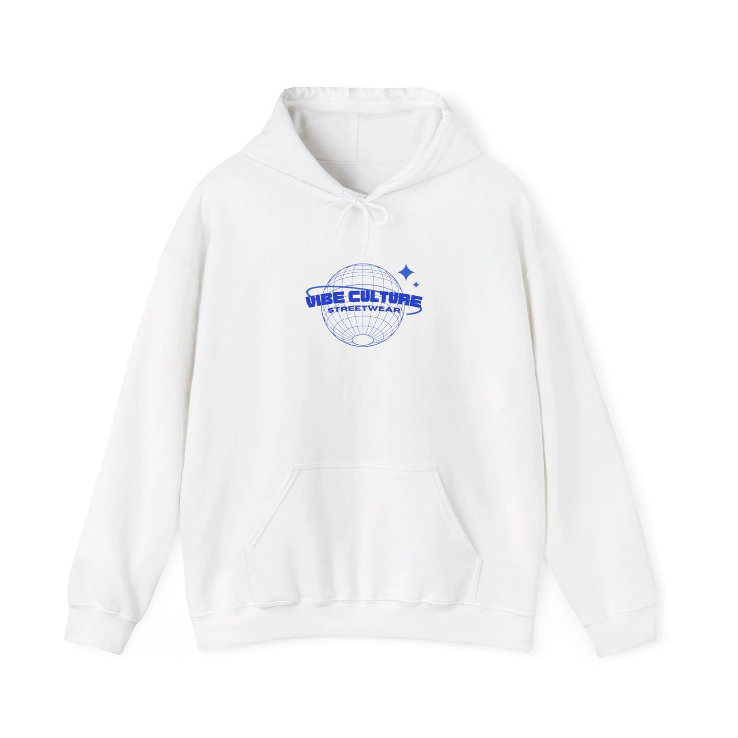 VC GLOBE HOODIE - BLUE