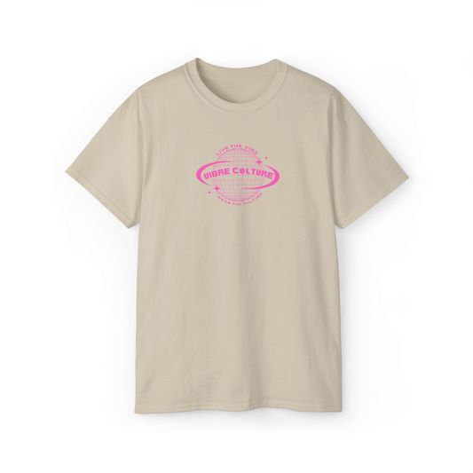 GLOBE TEE - PINK