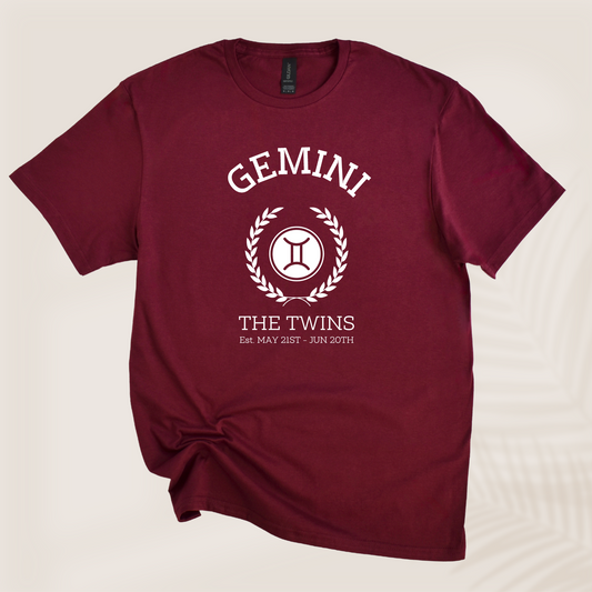 GEMINI COLLEGE TEE