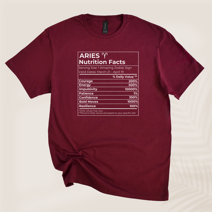 ARIES NUTRITION T-SHIRT