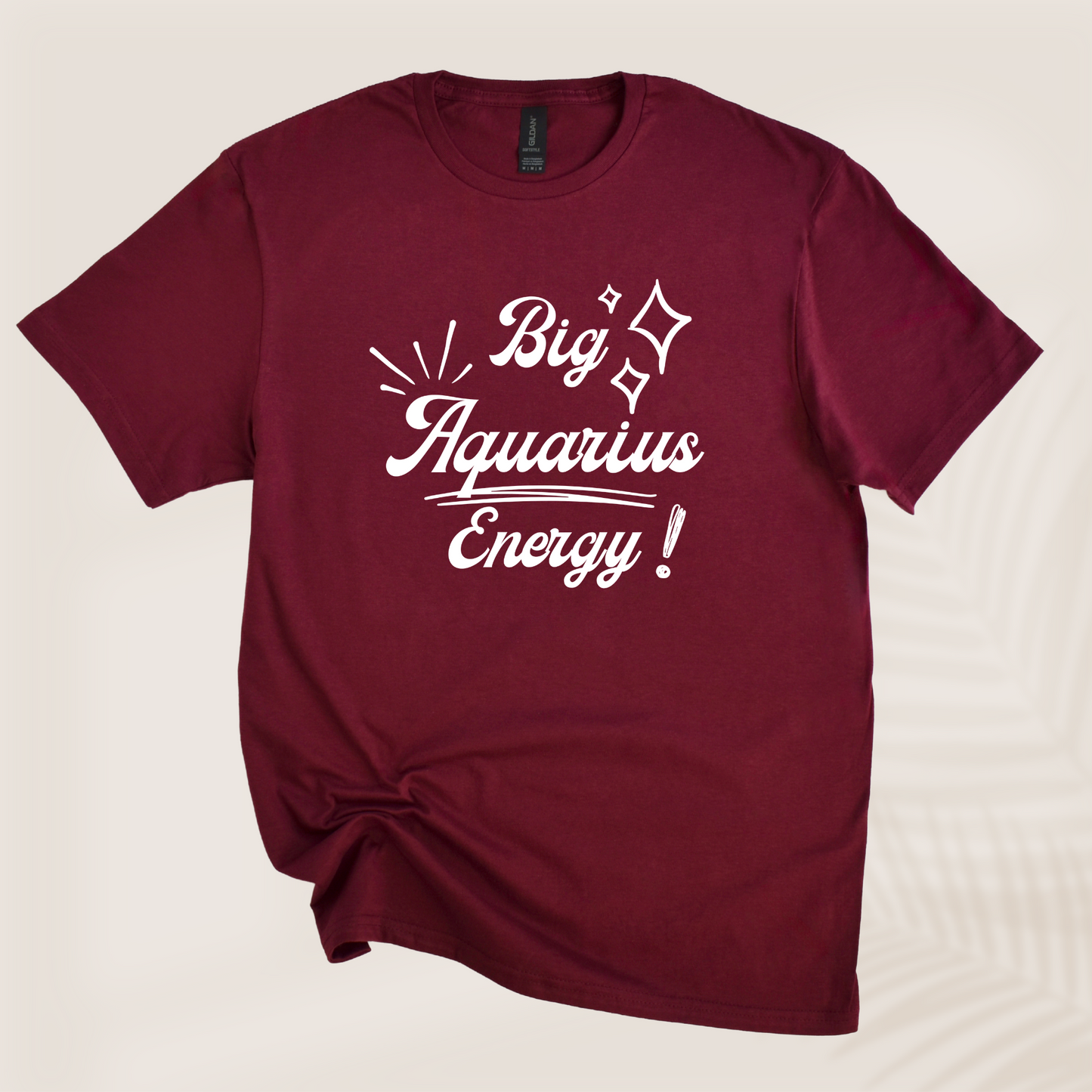 BIG AQUARIUS ENERGY TEE - Vibe Culture