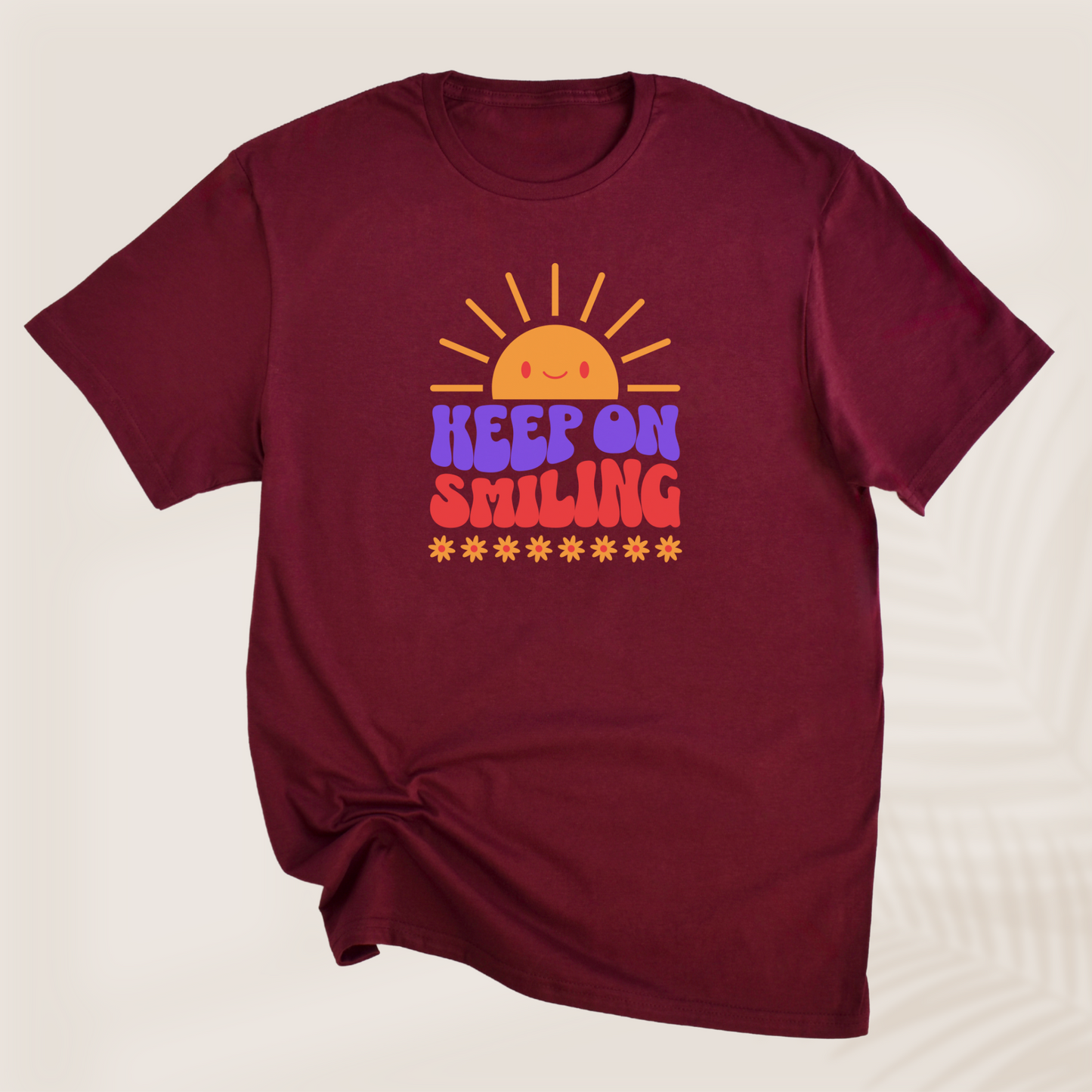 KEEP SMILING T-SHIRT