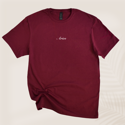 NAME ARIES TEE - Vibe Culture