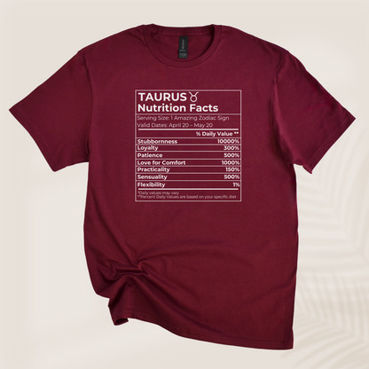 TAURUS NUTRITION T-SHIRT