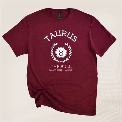 TAURUS COLLEGE TEE