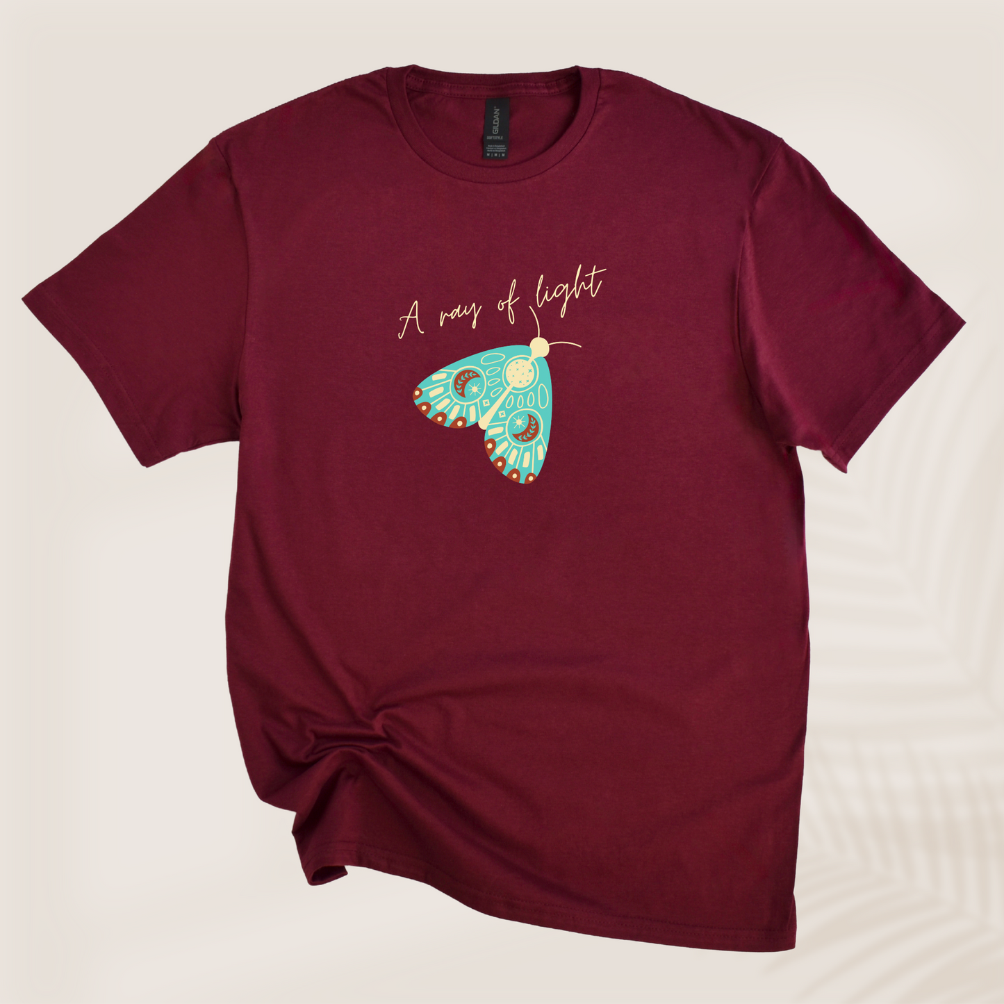 COLOURED MOTH T-SHIRT