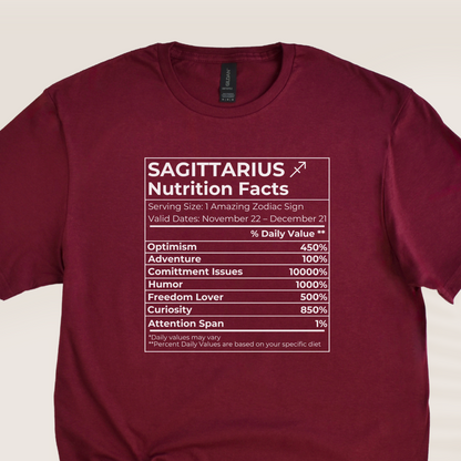 SAGITTARIUS NUTRITION T-SHIRT