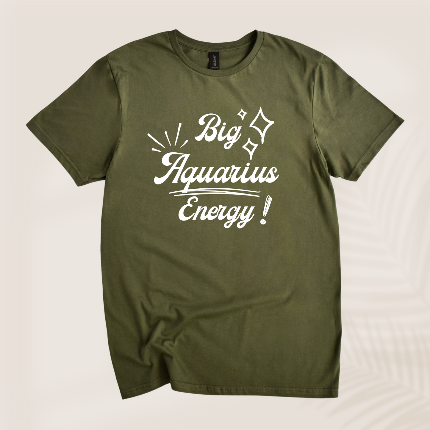 BIG AQUARIUS ENERGY TEE - Vibe Culture