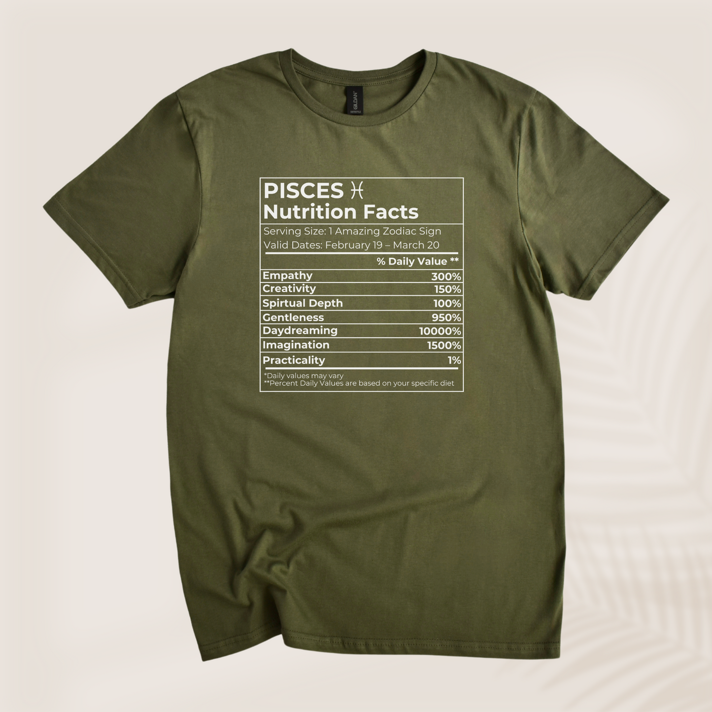 PISCES NUTRITION T-SHIRT