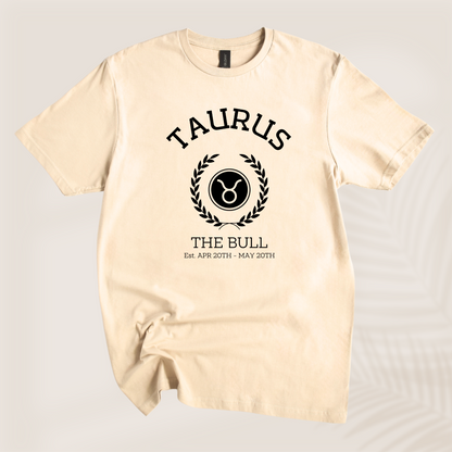 TAURUS COLLEGE TEE