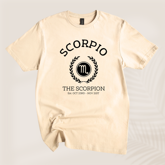 SCORPIO COLLEGE TEE