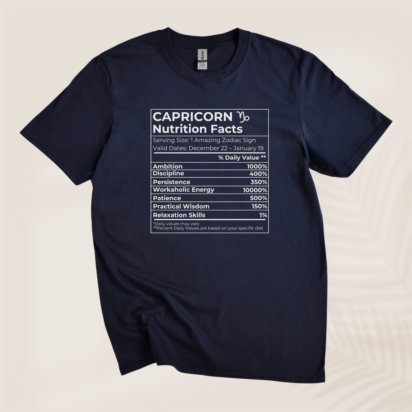 CAPRICORN NUTRITION T-SHIRT