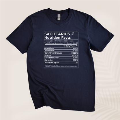 SAGITTARIUS NUTRITION T-SHIRT