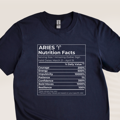 ARIES NUTRITION T-SHIRT