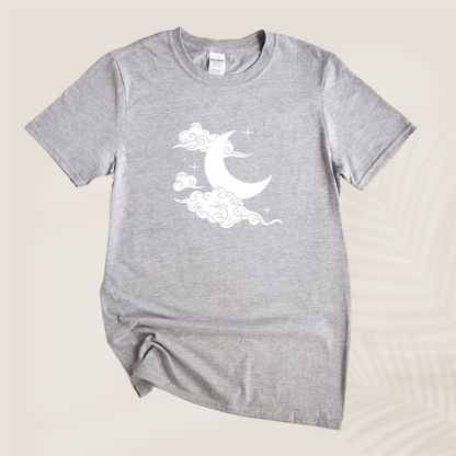 MOON AND CLOUDS TEE