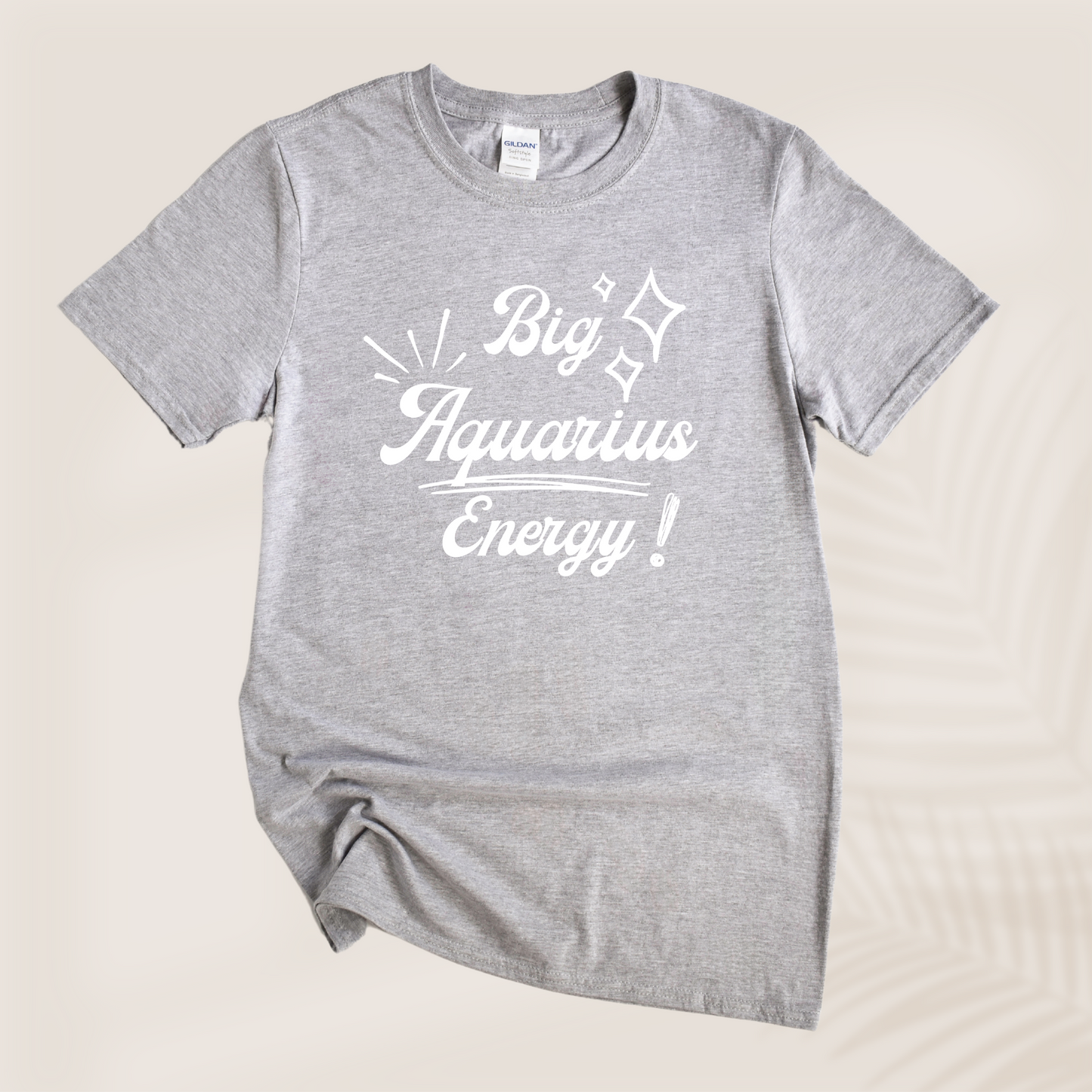 BIG AQUARIUS ENERGY TEE - Vibe Culture