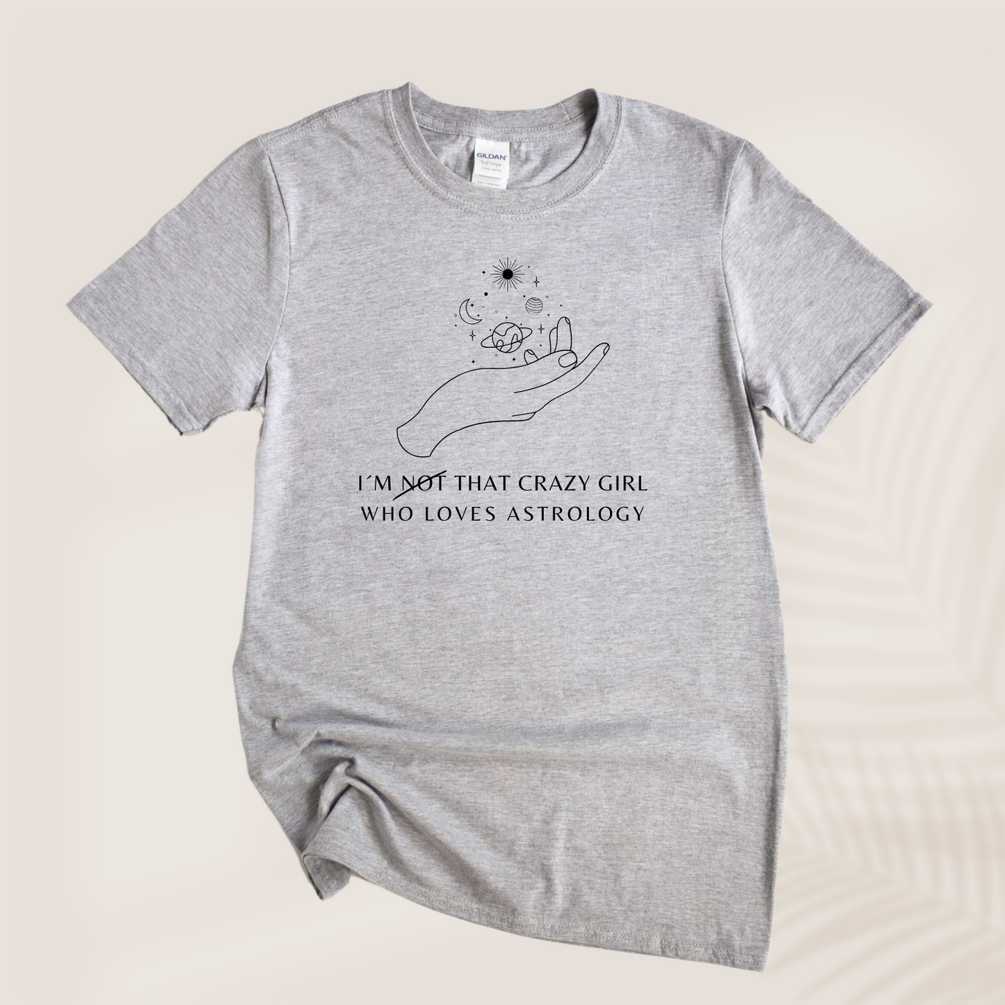 NOT NOT THAT CRAZY GIRL T-SHIRT