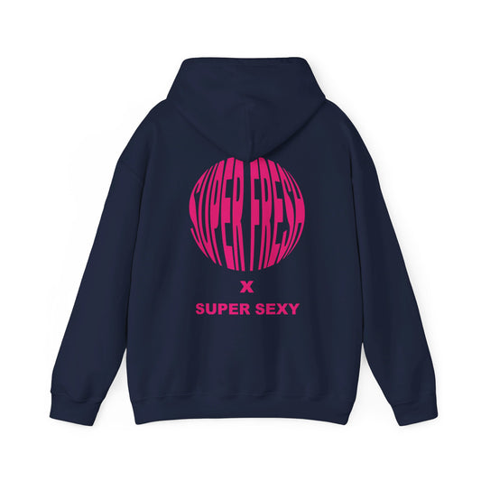 SUPER FRESH X SUPER SEXY HOODIE - PINK