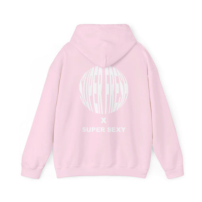 SUPER FRESH X SUPER SEXY WEISS HOODIE