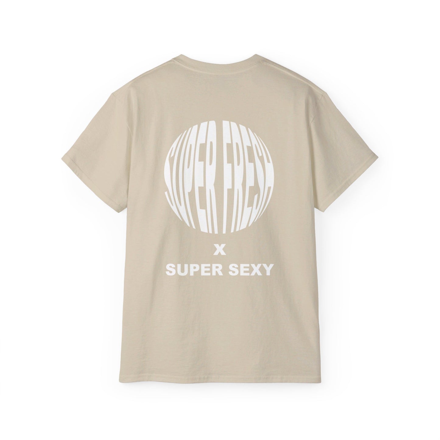 SUPER FRESH x SUPER SEXY TEE - WHITE