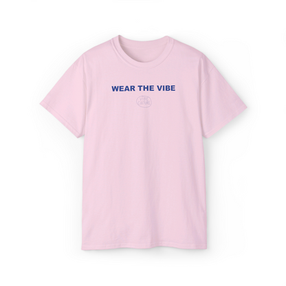 WEAR THE VIBE TEE - BLUE