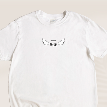 ANGEL WINGS 666 T-SHIRT