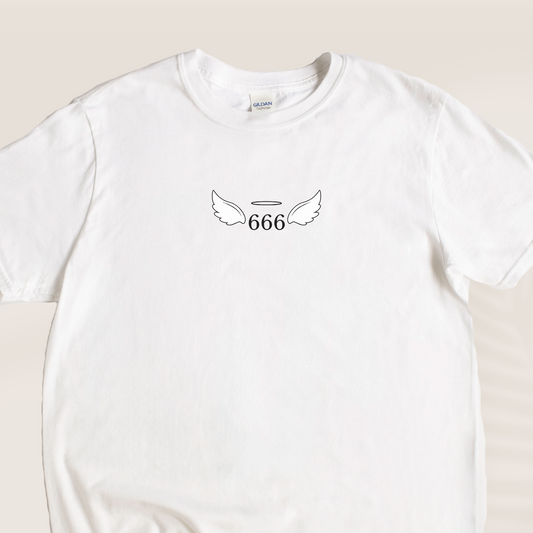 ANGEL WINGS 666 T-SHIRT