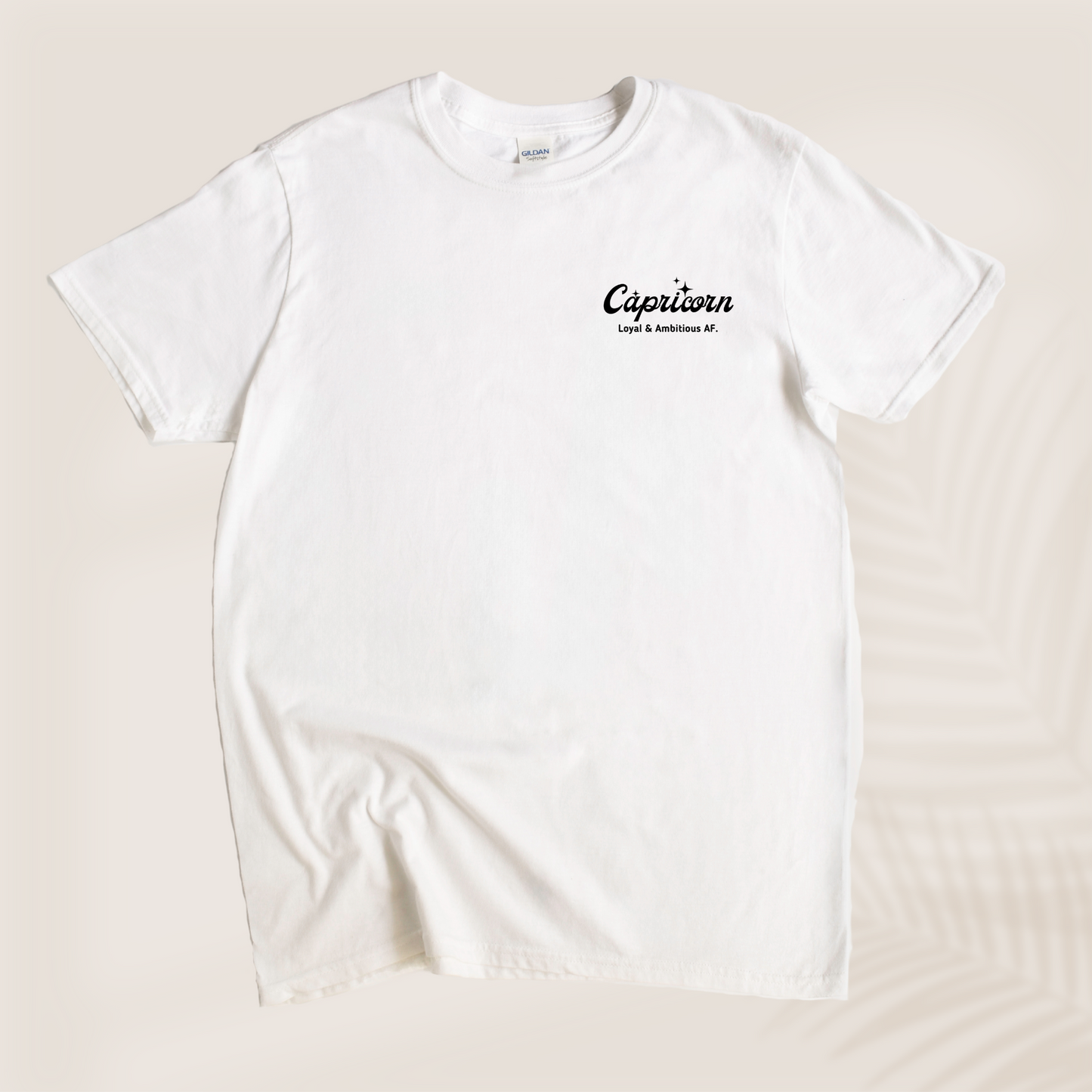 CAPRICORN SPARKLE TEE - Vibe Culture