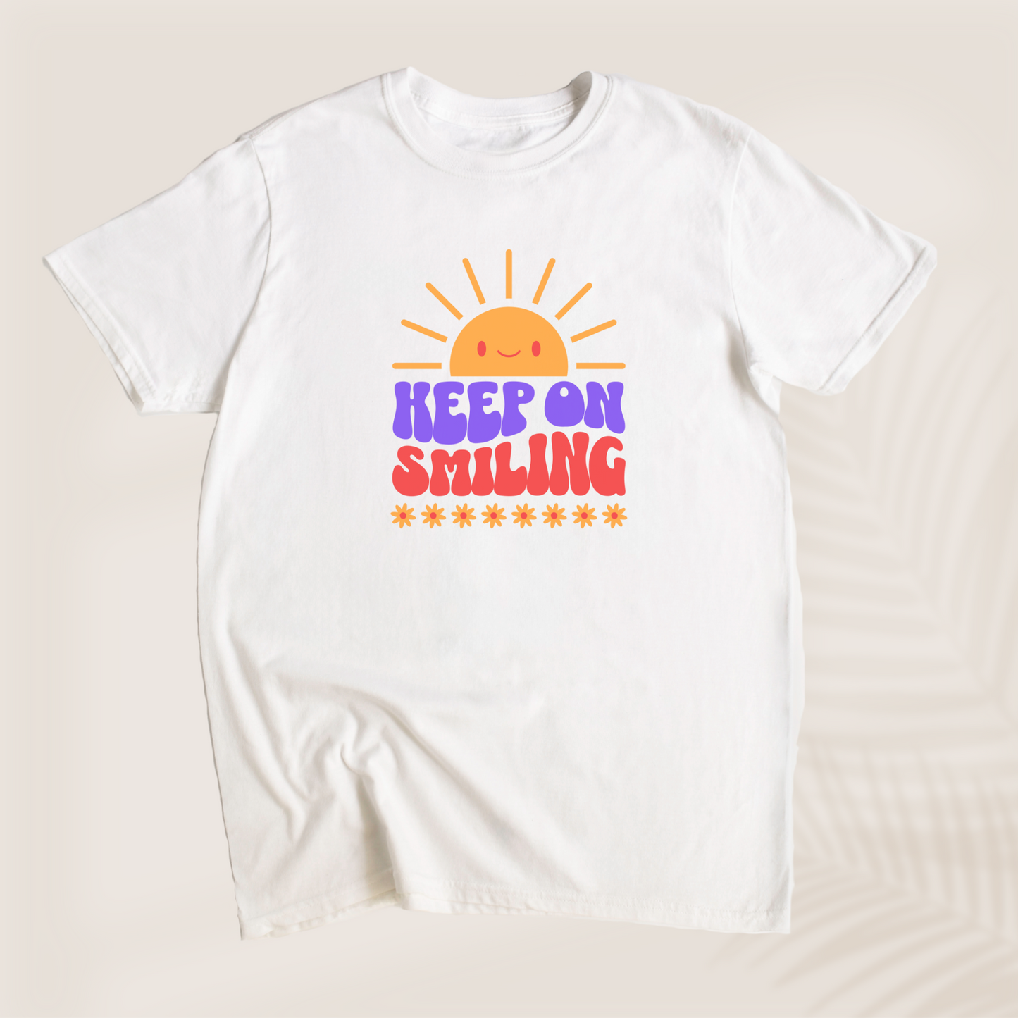 KEEP SMILING T-SHIRT