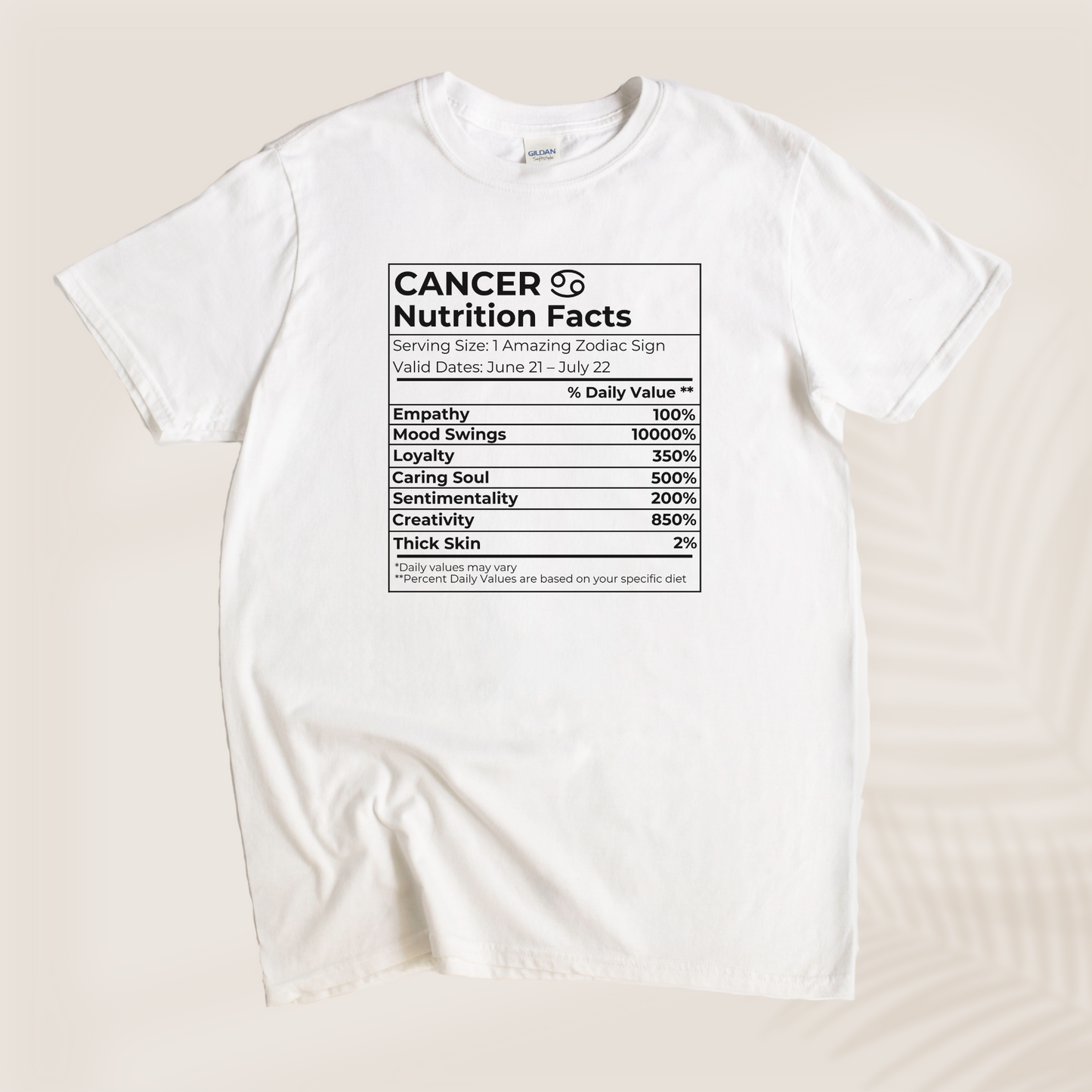 CANCER NUTRITION T-SHIRT