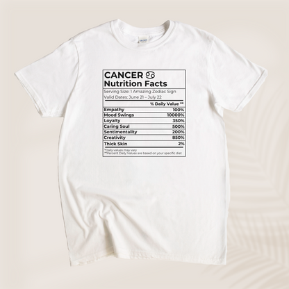 CANCER NUTRITION T-SHIRT