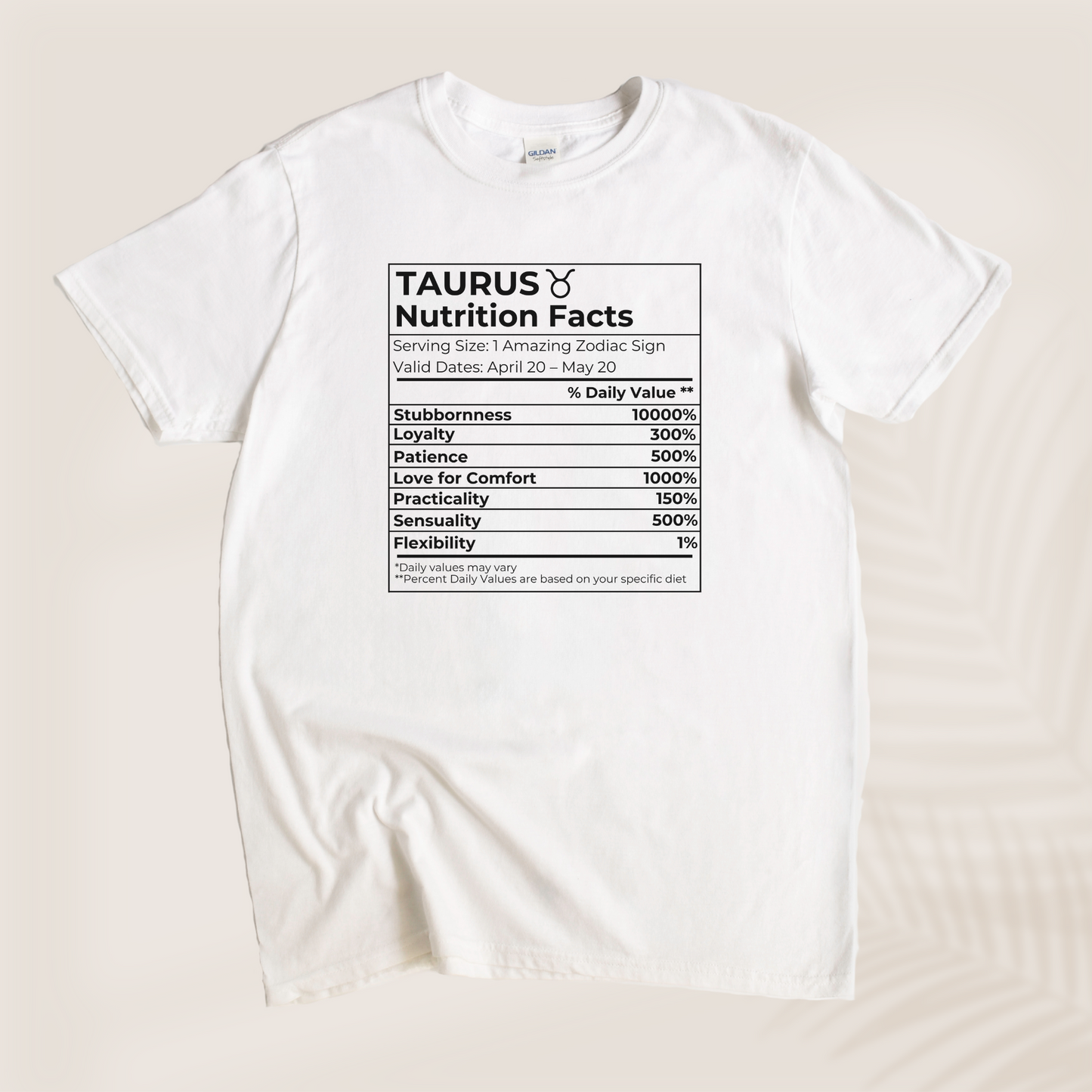 TAURUS NUTRITION T-SHIRT