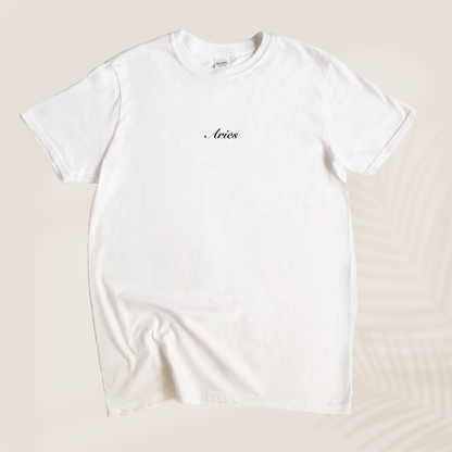 NAME ARIES TEE - Vibe Culture