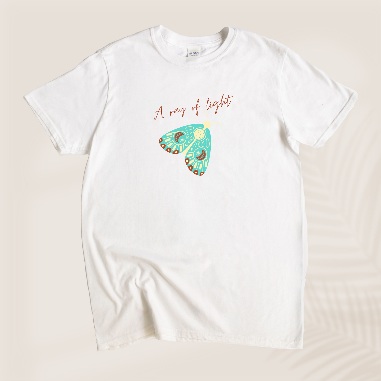 COLOURED MOTH T-SHIRT