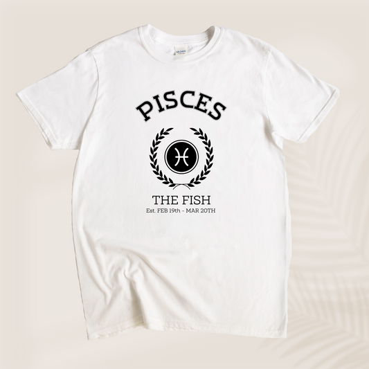 PISCES COLLEGE TEE