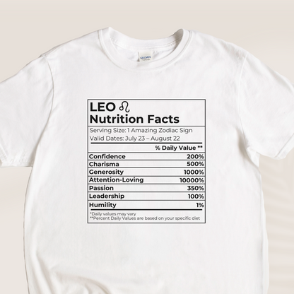 LEO NUTRITION T-SHIRT