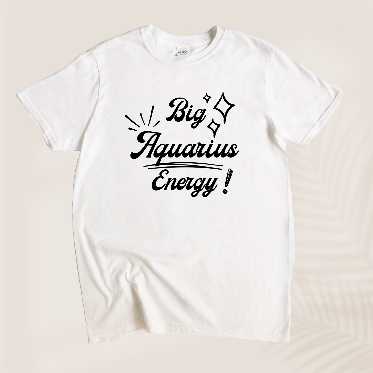 BIG AQUARIUS ENERGY TEE - Vibe Culture