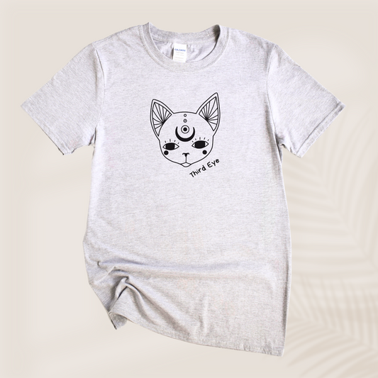 CRAZY CAT TEE